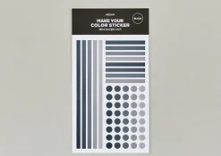 See-through Layer Color Sticker