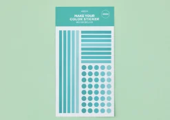 See-through Layer Color Sticker