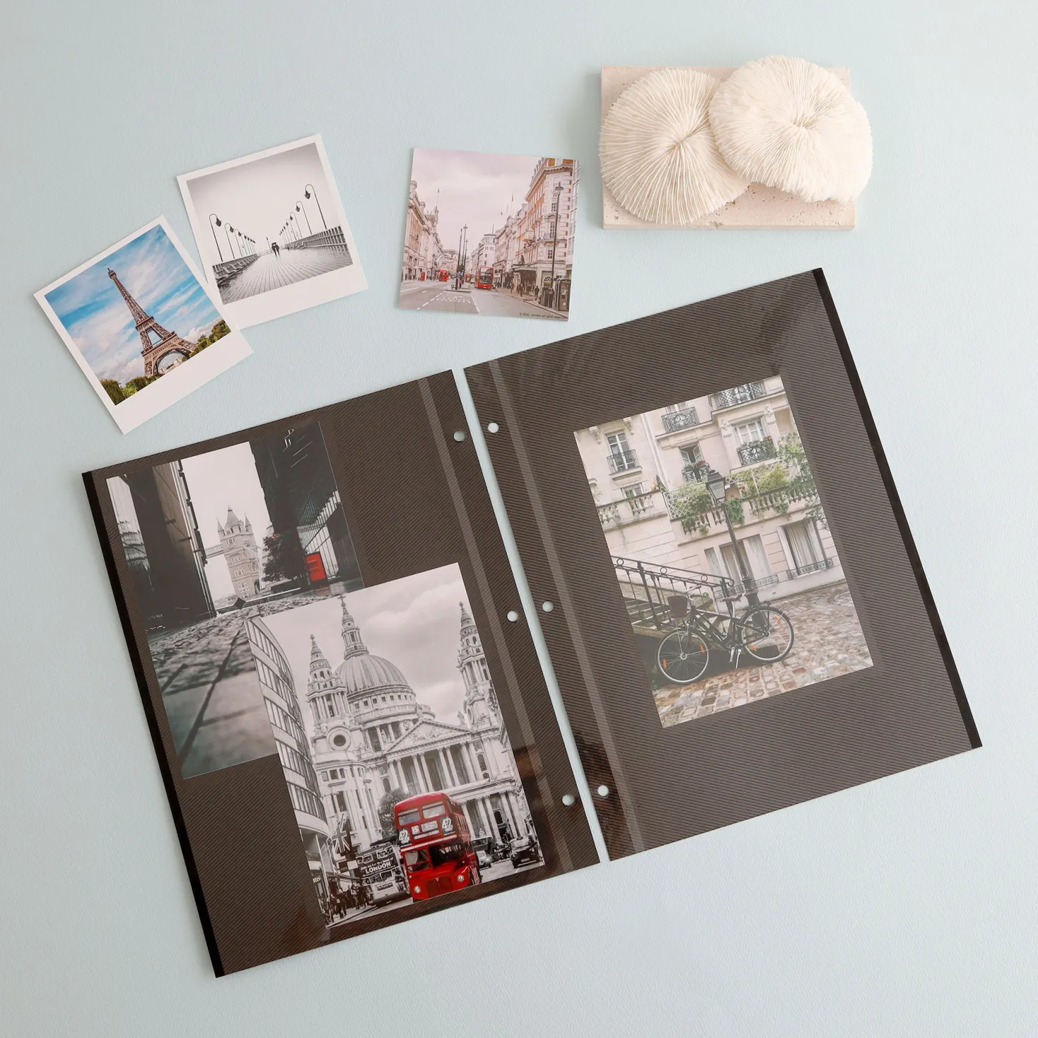Self-adhesive 3 Ring A4 Photo Album Refill