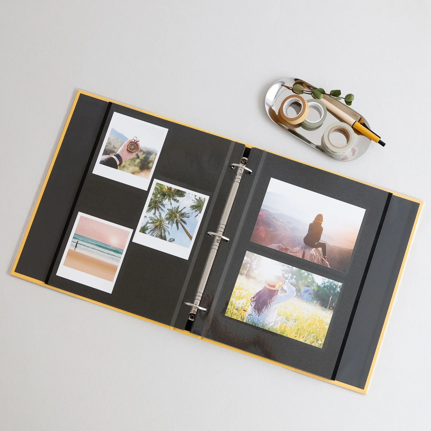 Self-adhesive 3 Ring A4 Photo Album Refill