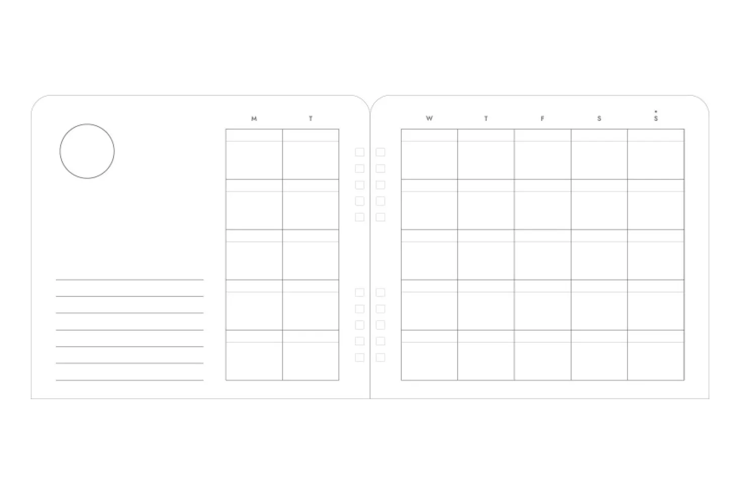 Semi Year Archiving Pocket Planner