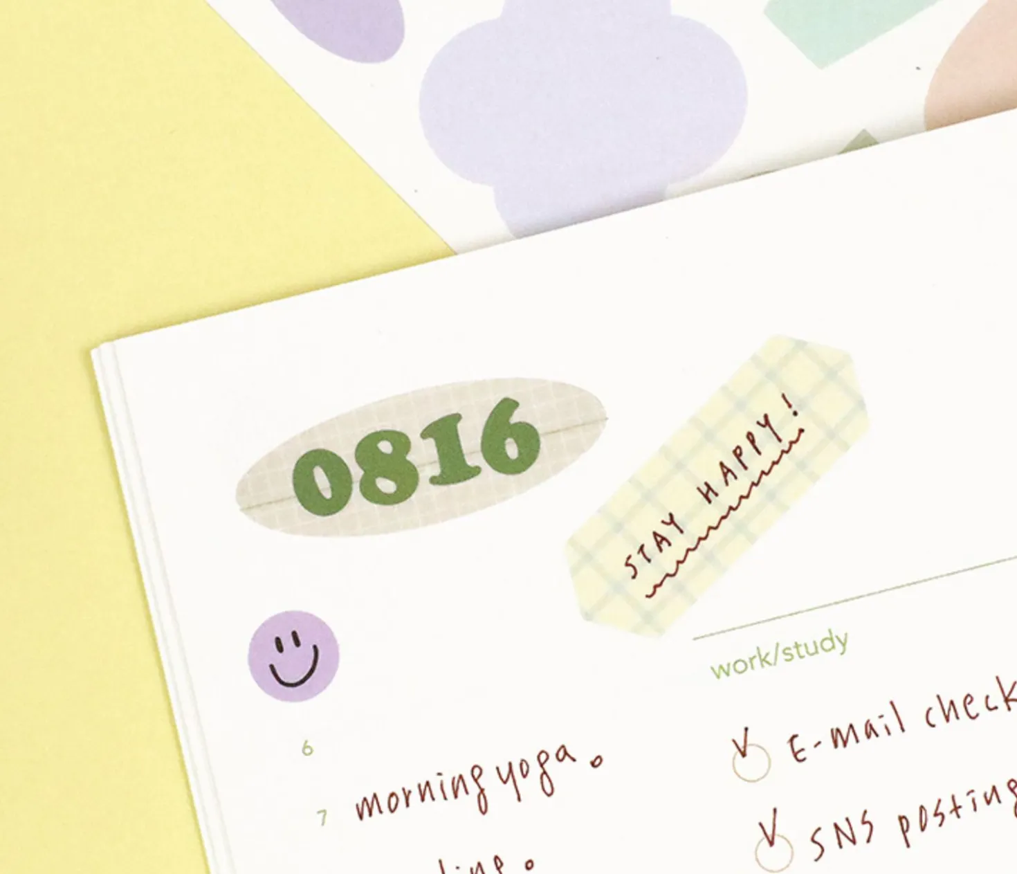 Shape Color Palette Sticker