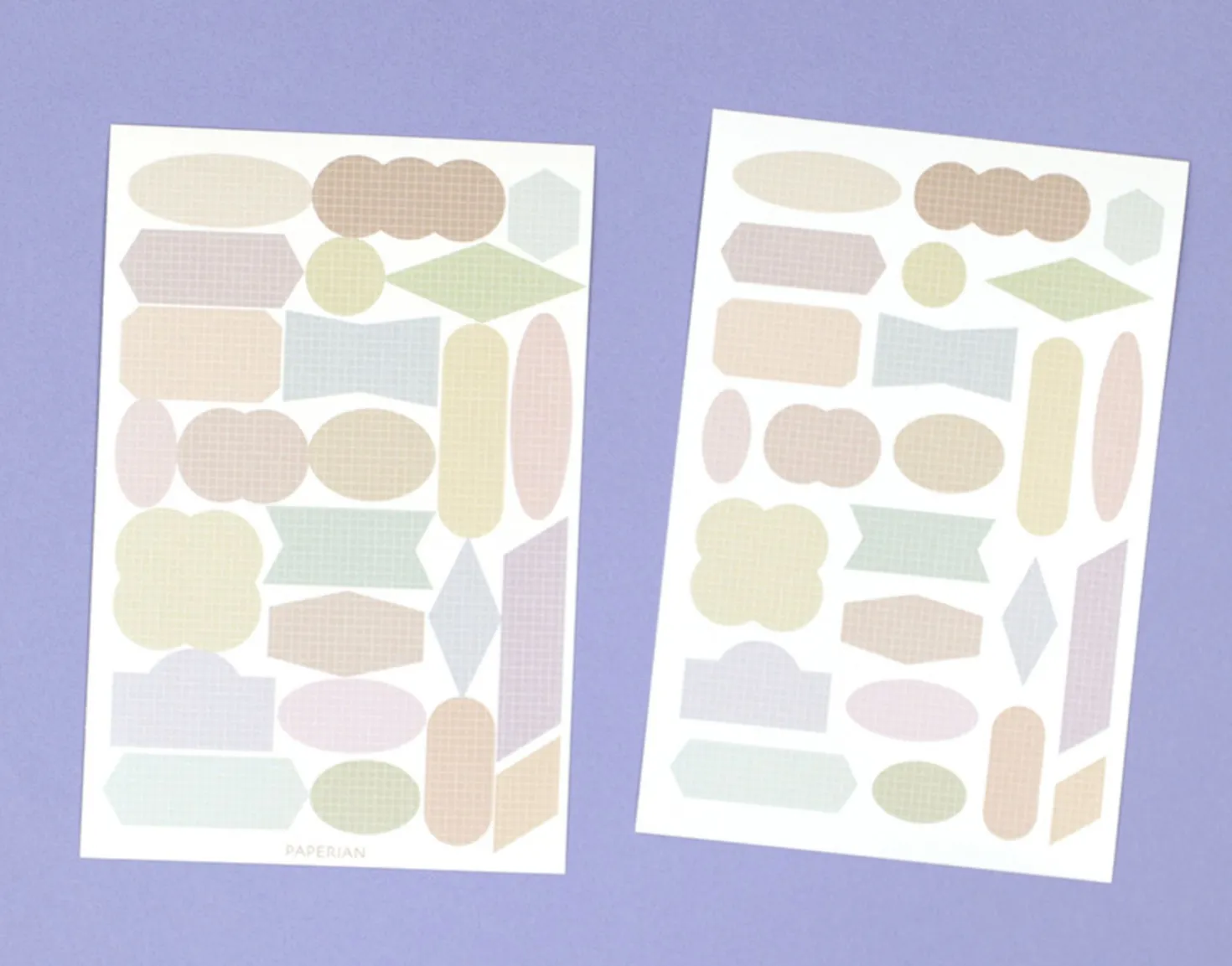 Shape Color Palette Sticker