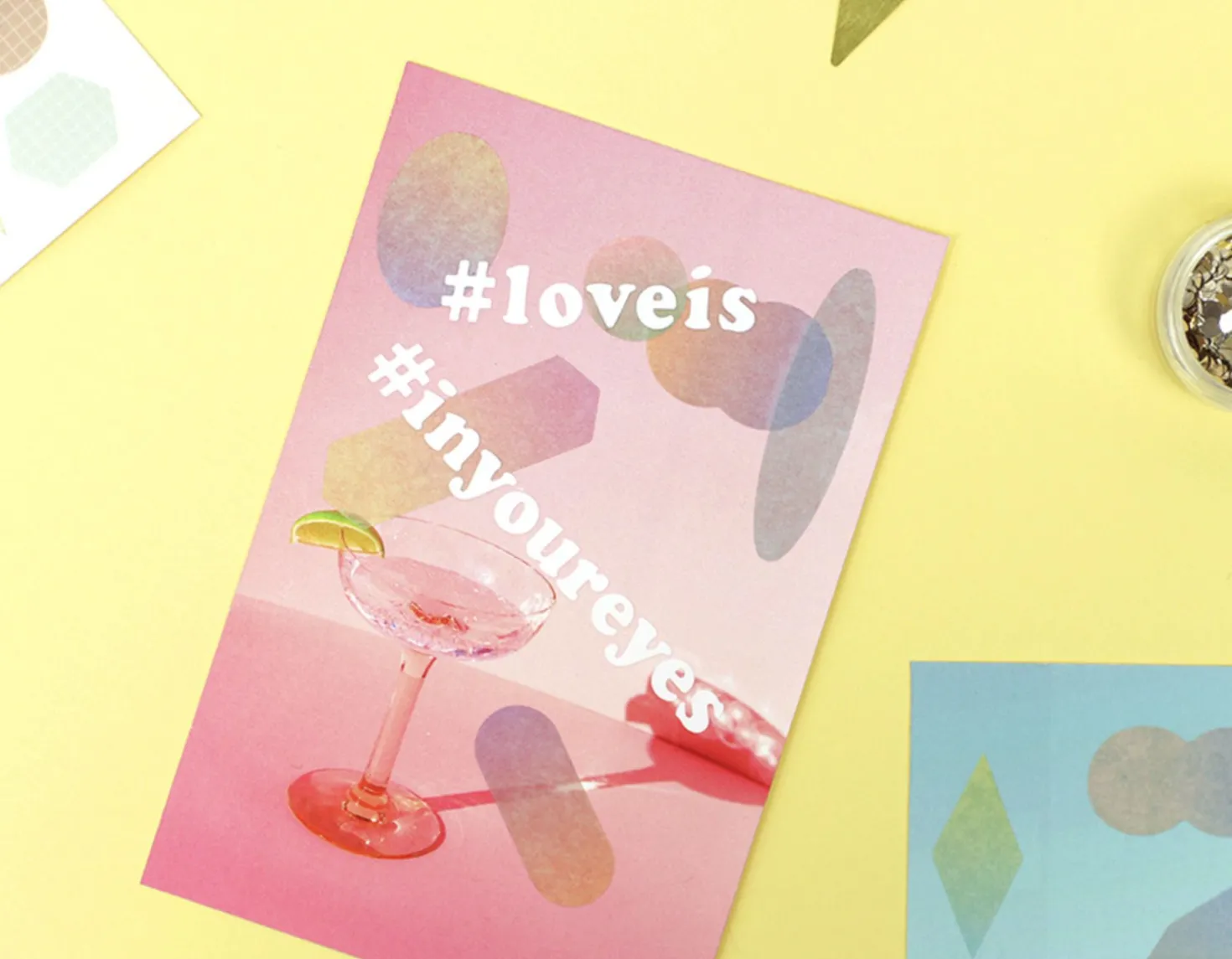 Shape Color Palette Sticker