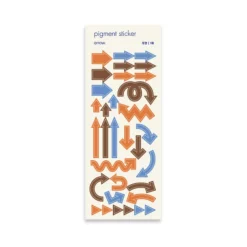 Shape Pigment See-through Sticker