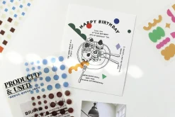 Shape Pigment See-through Sticker