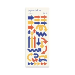 Shape Pigment See-through Sticker