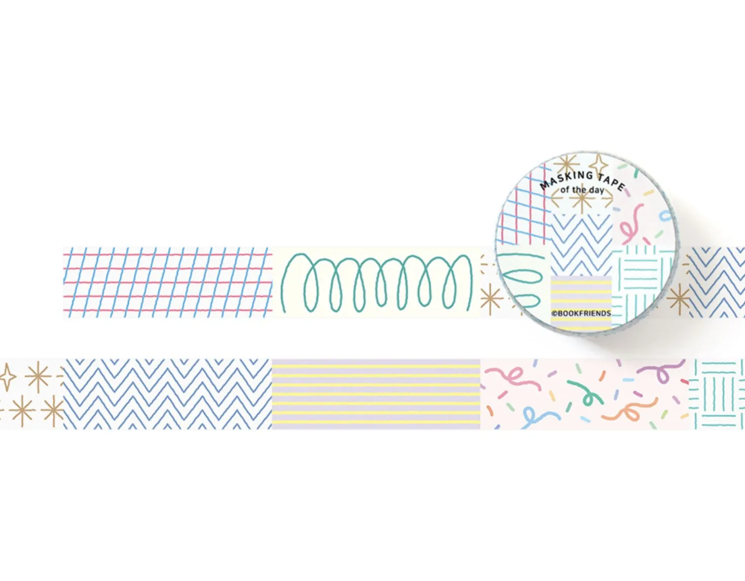 Shapes & Doodles Masking Tape