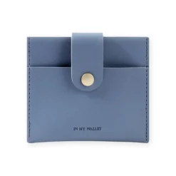 Simple Button Half Wallet