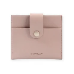 Simple Button Half Wallet