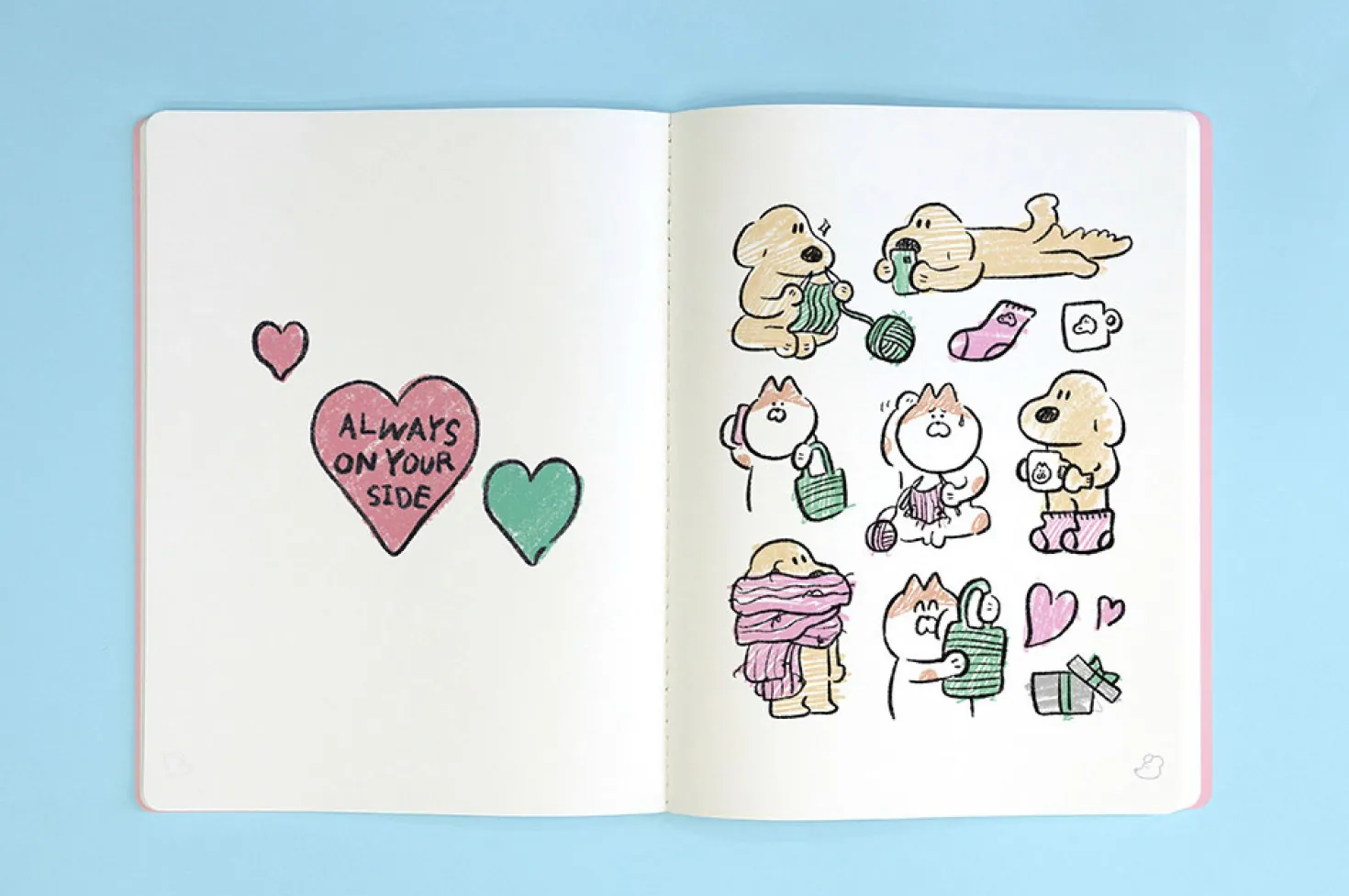 Simple Kind B5 Short Notebook