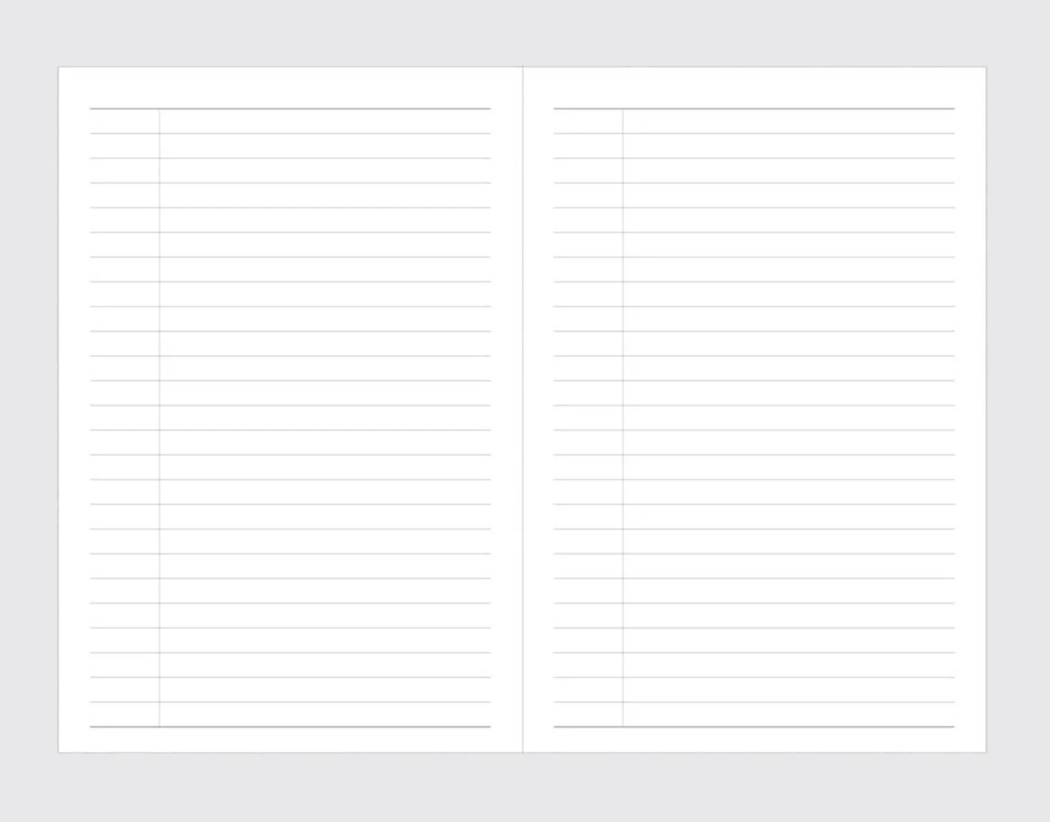 Simple Quarterly Study Planner