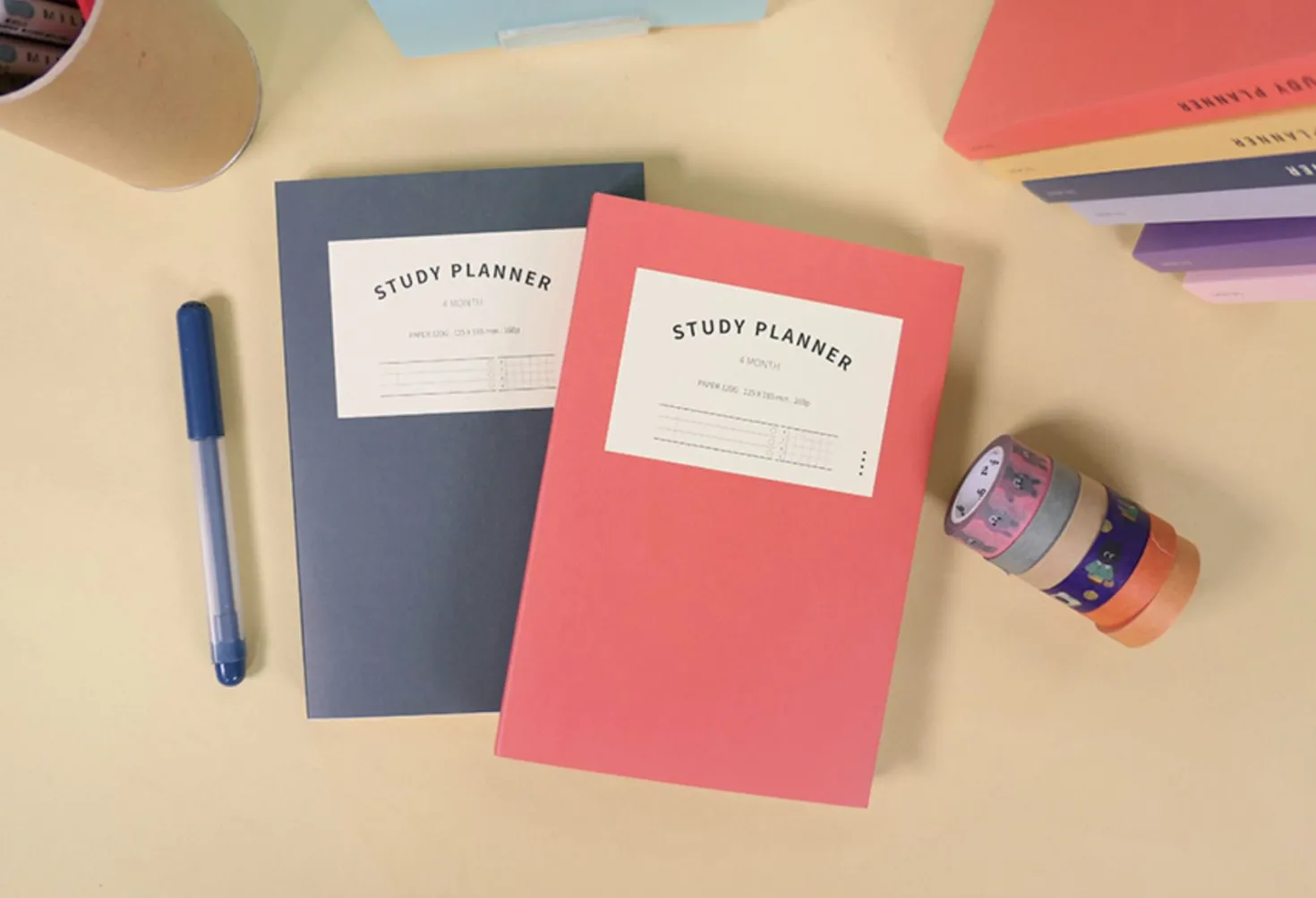 Simple Quarterly Study Planner