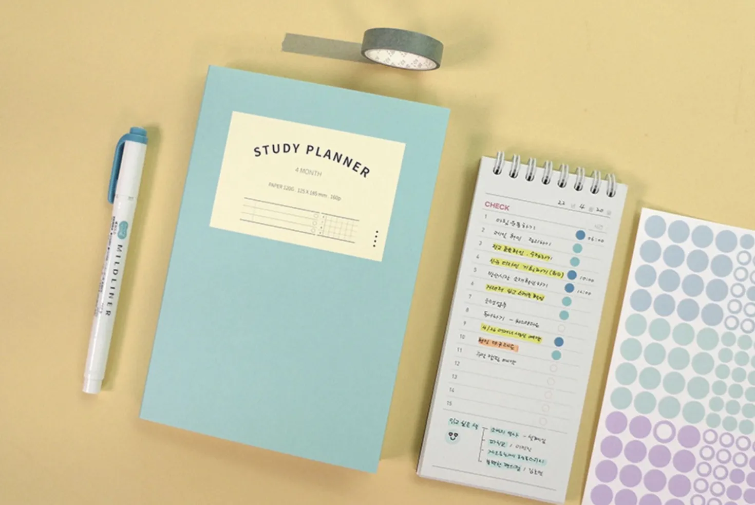 Simple Quarterly Study Planner