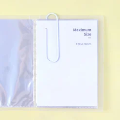 Simple Sticker Pocket File Holder