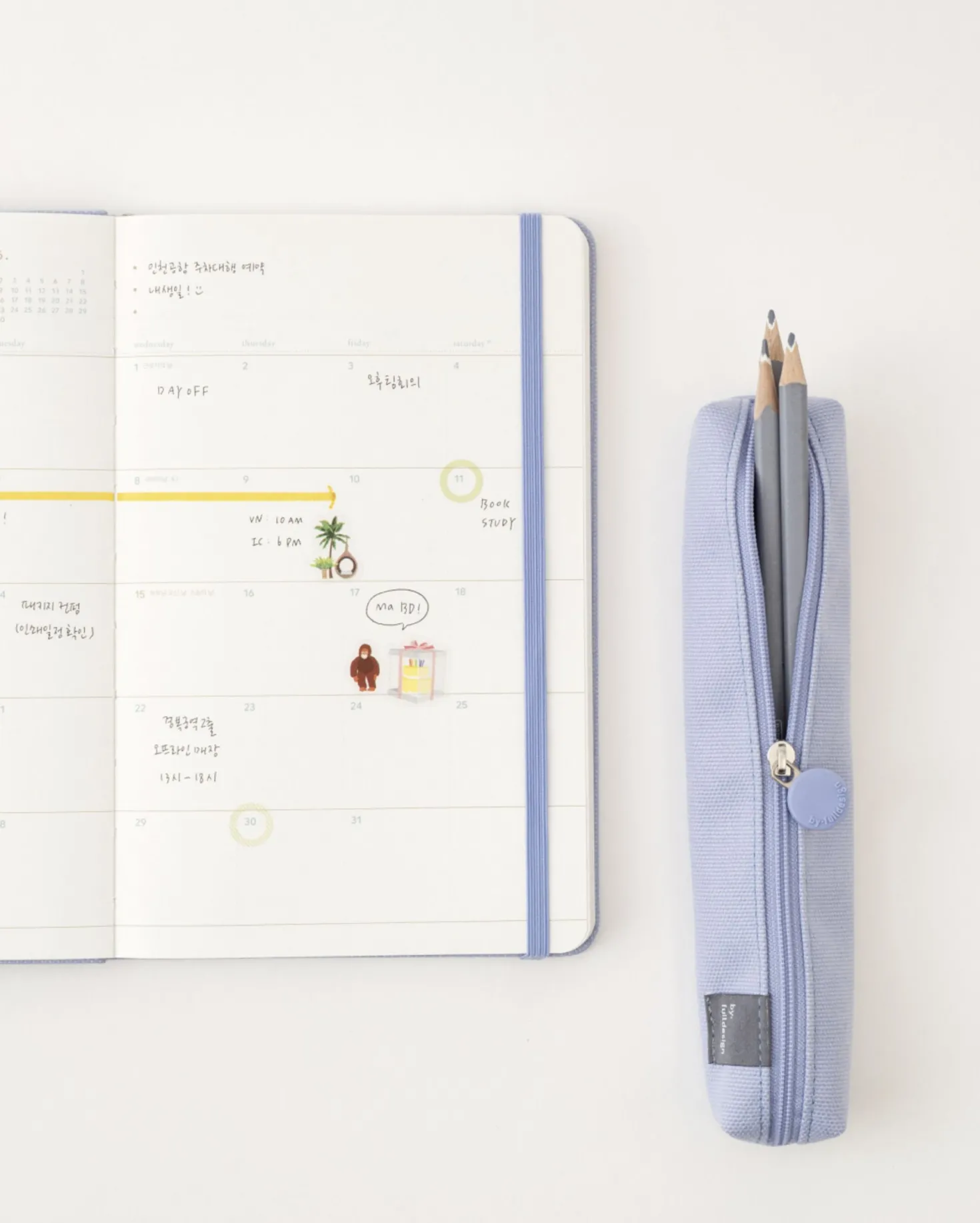 Single Slim Pencil Pocket v7