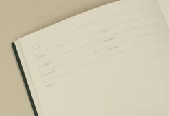 Slim Book Lover's Archive Reading Journal