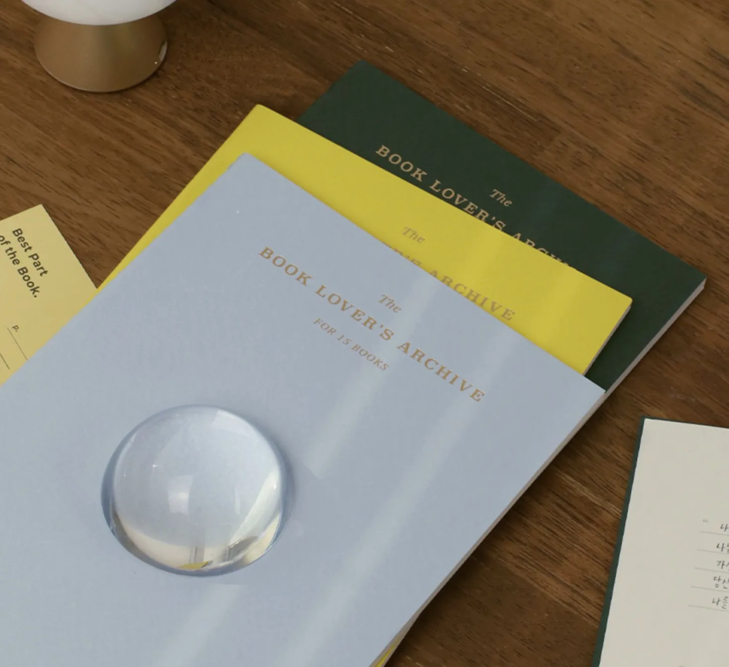 Slim Book Lover's Archive Reading Journal