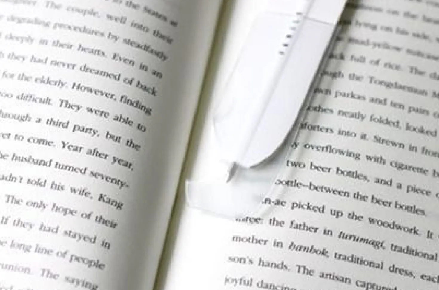 Slim Bookmark Pen