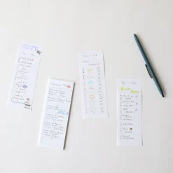 Slim Schedule Sticky Note v1