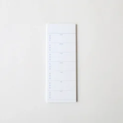 Slim Schedule Sticky Note v1