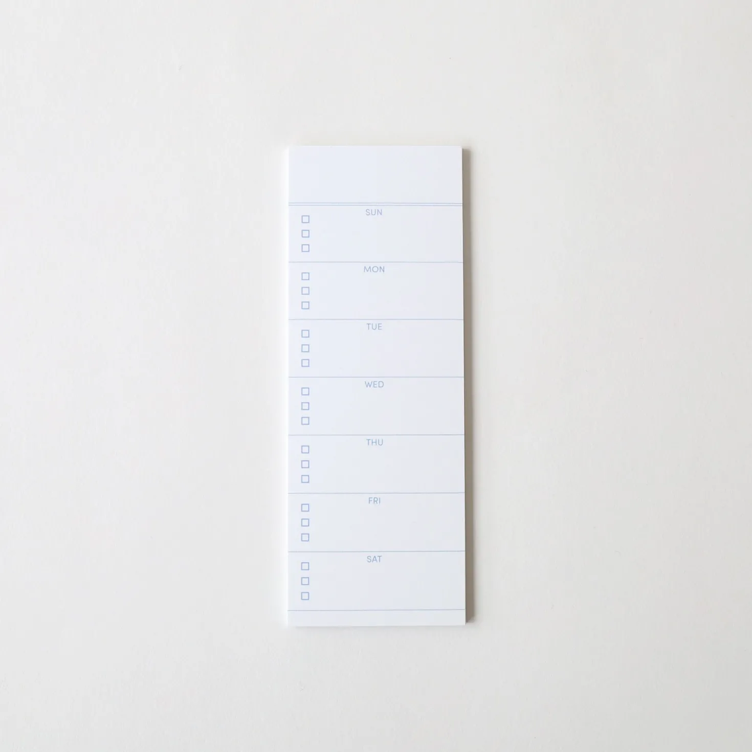 Slim Schedule Sticky Note v1