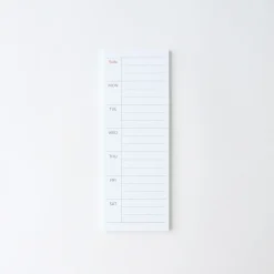 Slim Schedule Sticky Note v1
