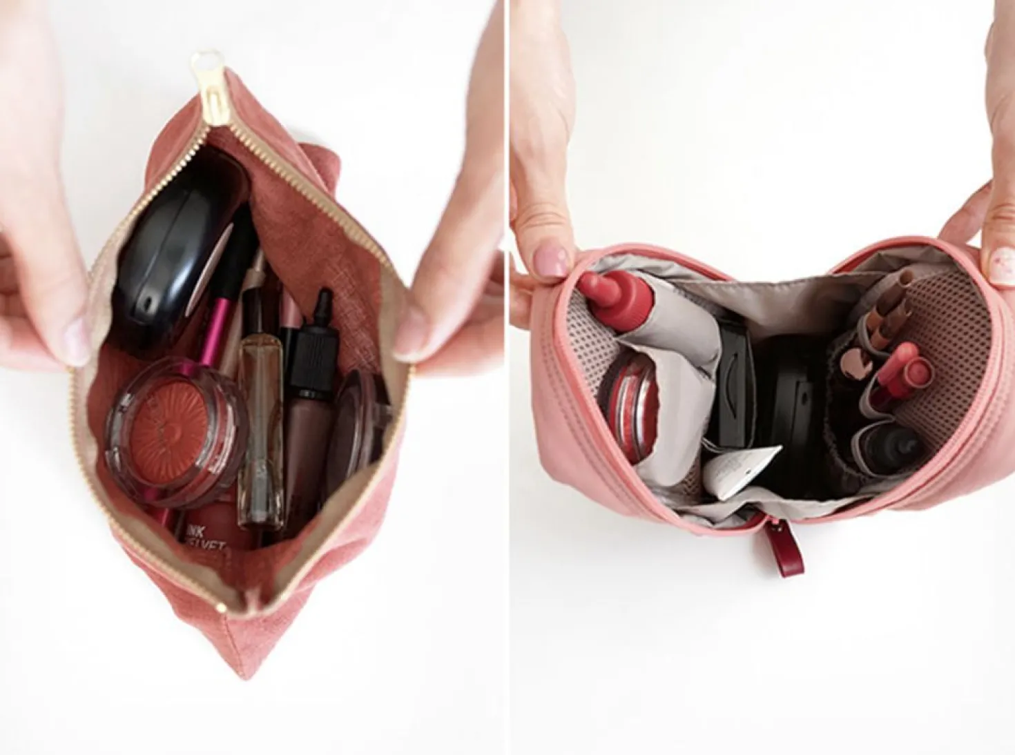 Slim Standing Cosmetic Pouch