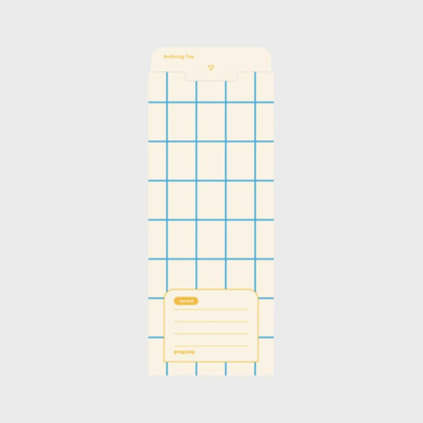 Slim Tiny Archiving Pocket Holder