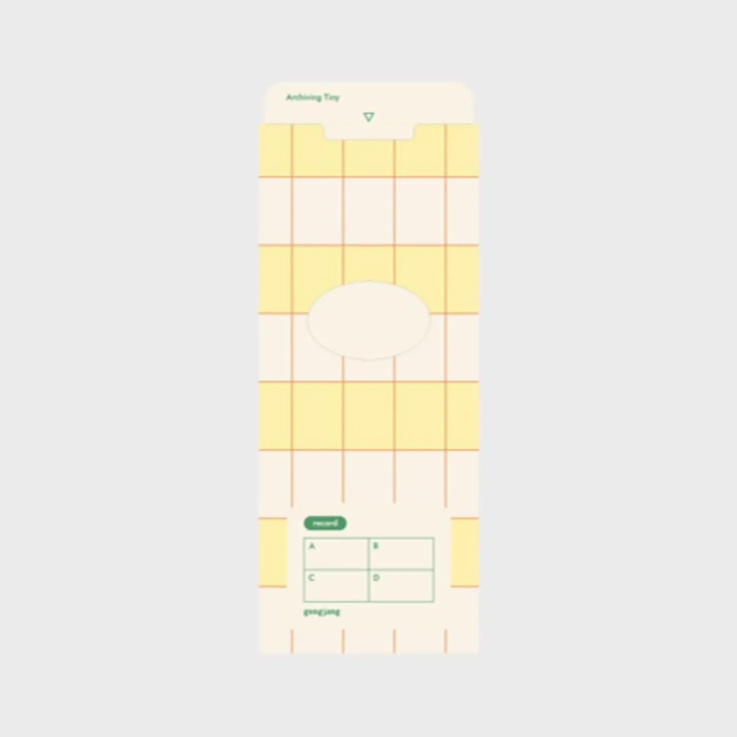 Slim Tiny Archiving Pocket Holder