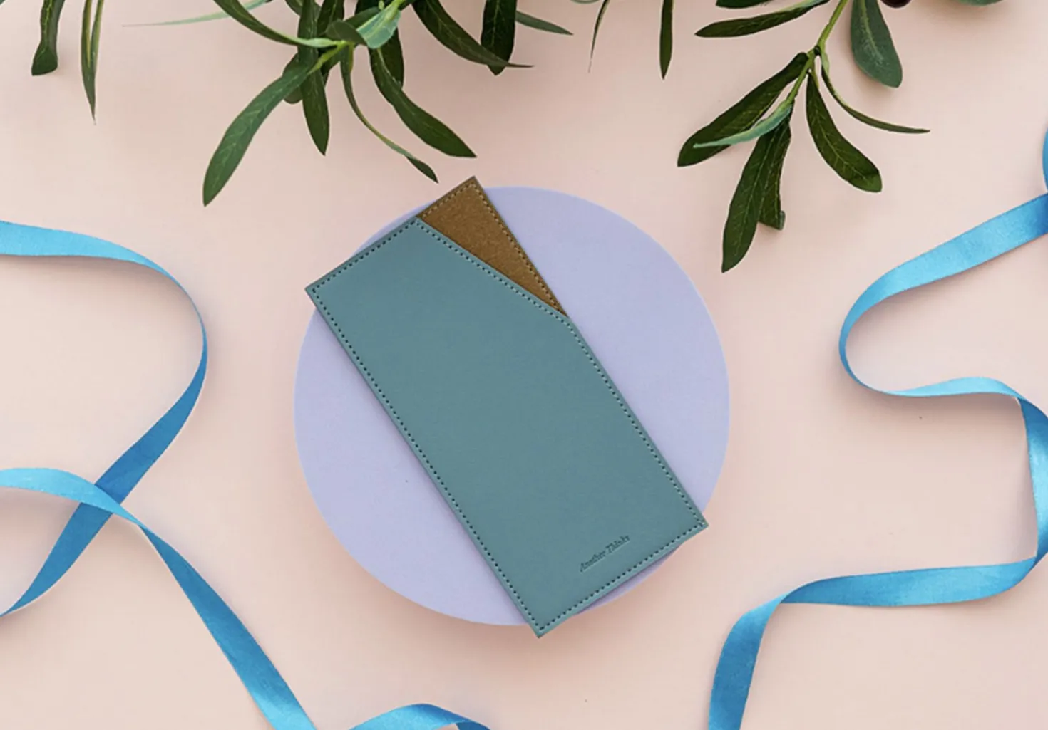 Slim Vegan Leather Bill Pocket