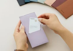 Slim Vegan Leather Bill Pocket