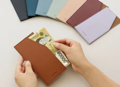 Slim Vegan Leather Bill Pocket
