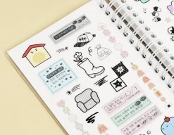 Small Adorable Double-sided Sticker Book