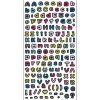 Small Alphabet Deco Sticker