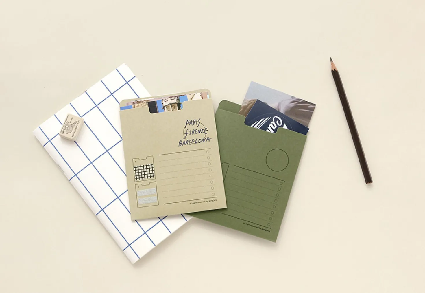 Small Analogue Archiving Pocket Holder