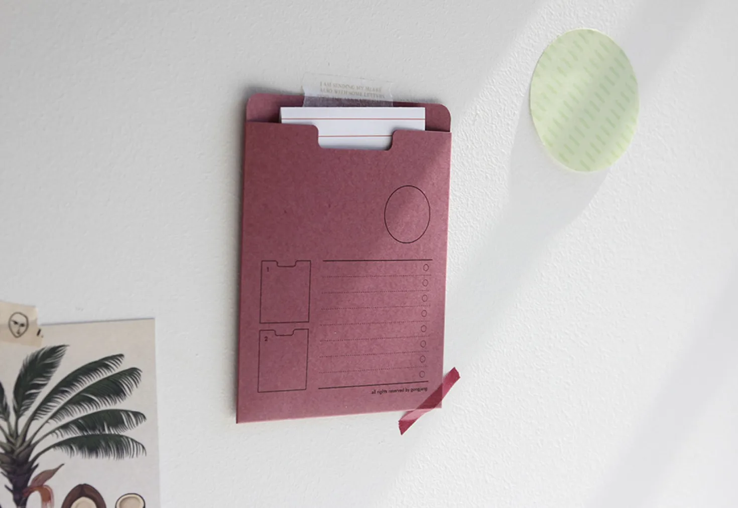 Small Analogue Archiving Pocket Holder