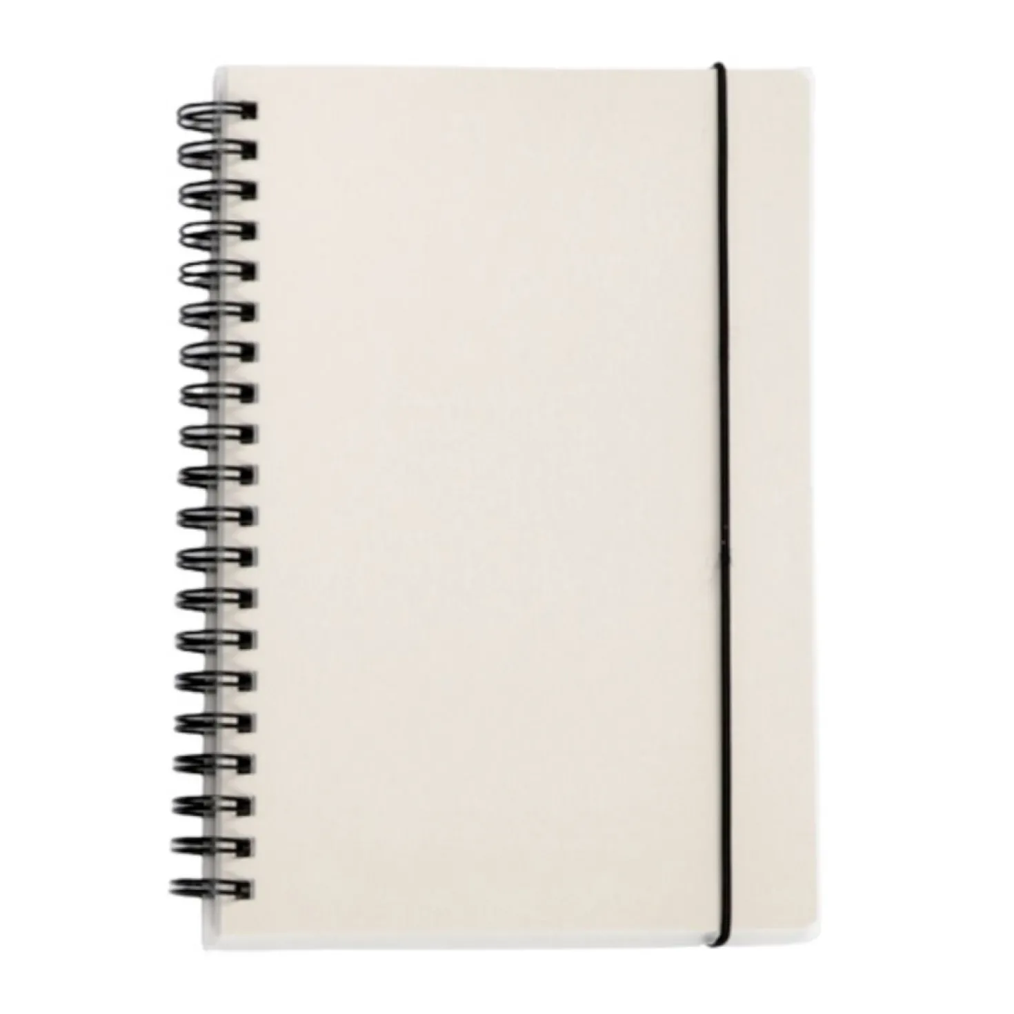 Small Bium Spiral Lined Band Notebook