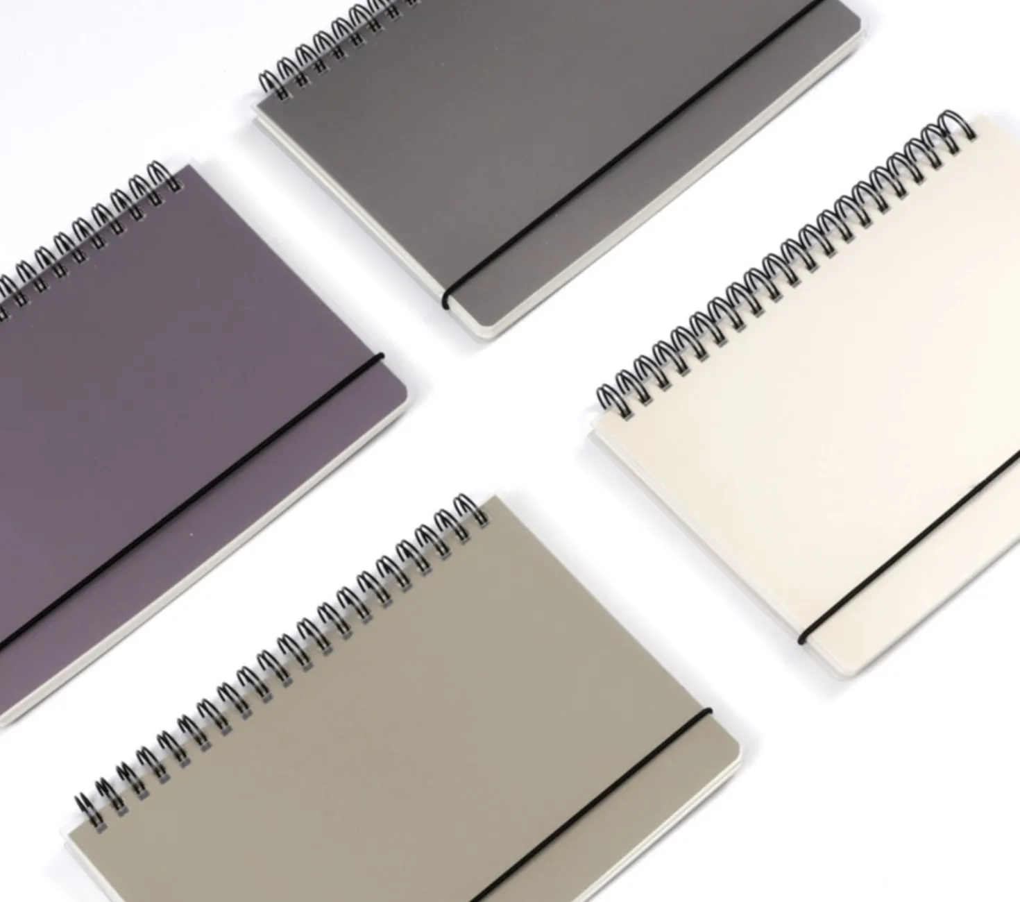 Small Bium Spiral Lined Band Notebook