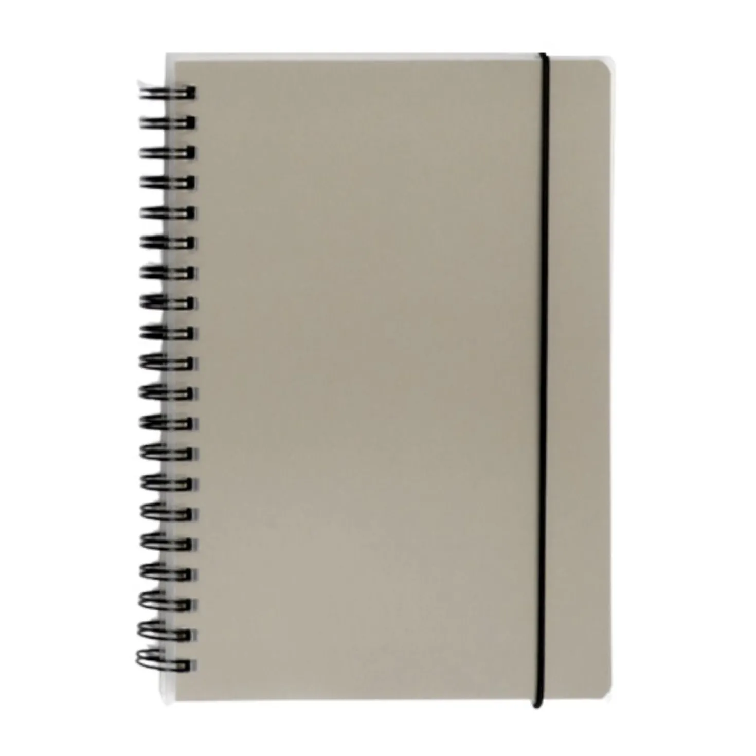 Small Bium Spiral Lined Band Notebook