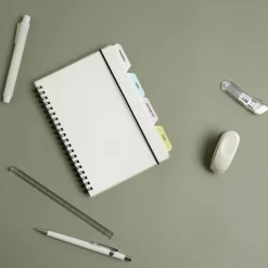 Small Bium Spiral Lined Band Notebook v2