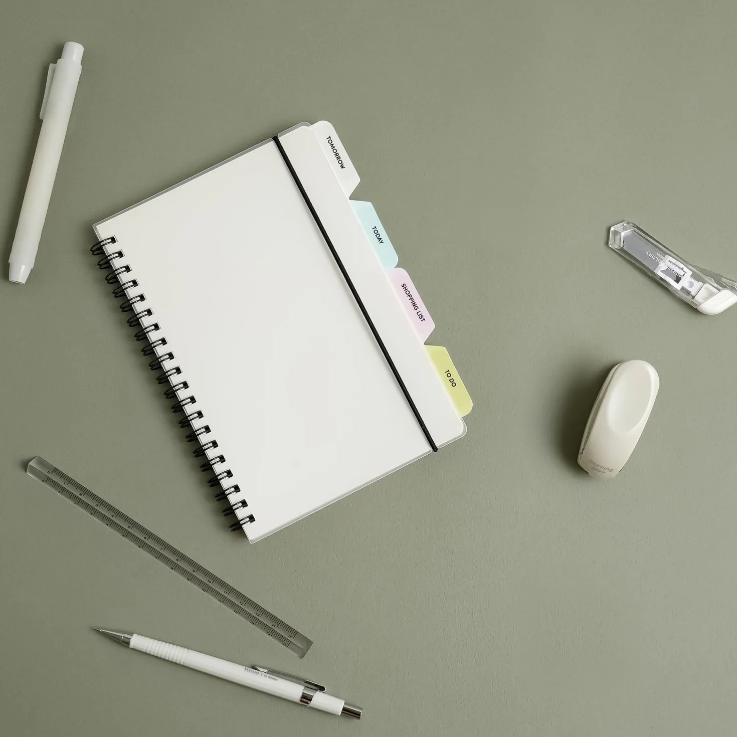 Small Bium Spiral Lined Band Notebook v2