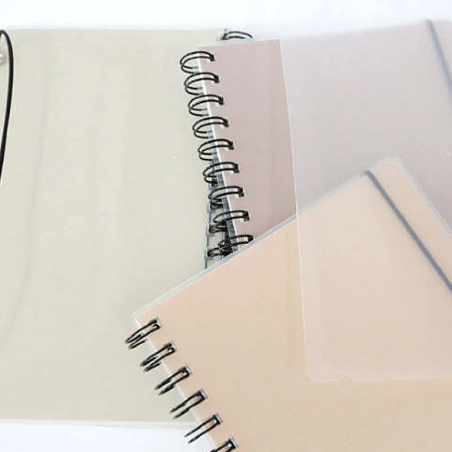 Small Bium Spiral Lined Band Notebook v2