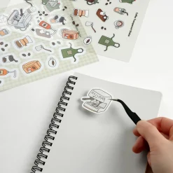 Small Bium Spiral Lined Band Notebook v2
