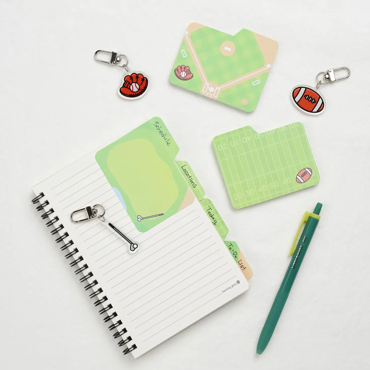 Small Bium Spiral Lined Band Notebook v2