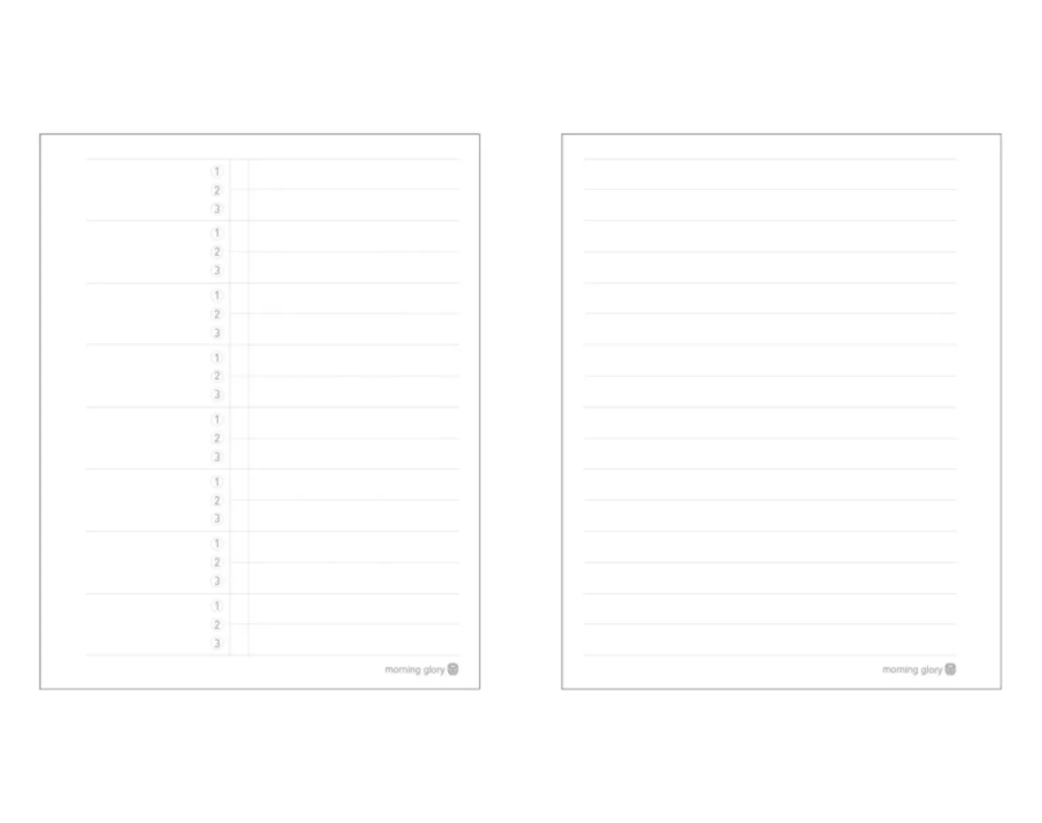 Small Bium Vocab Spiral Notebook