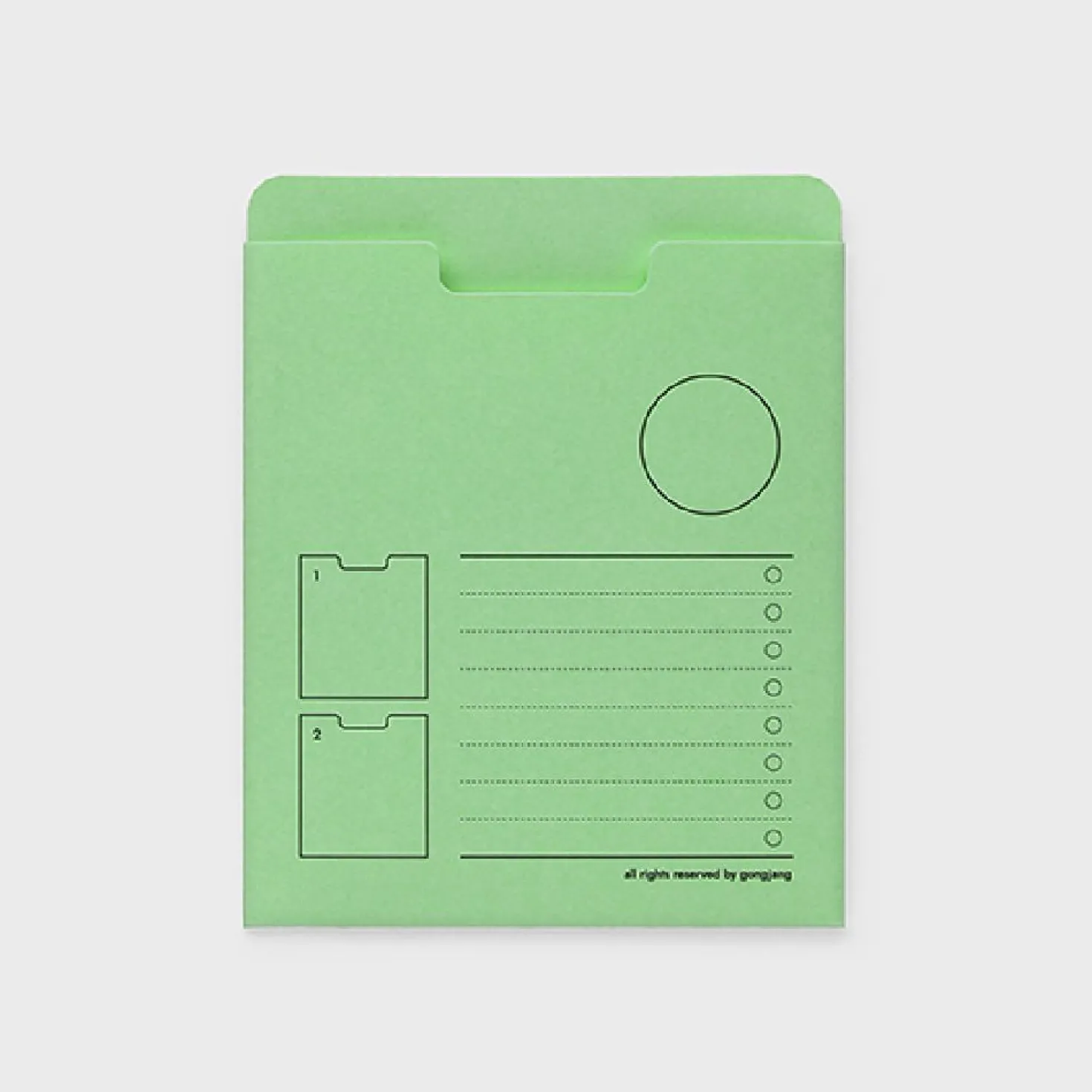 Small Colorful Archiving Pocket Holder