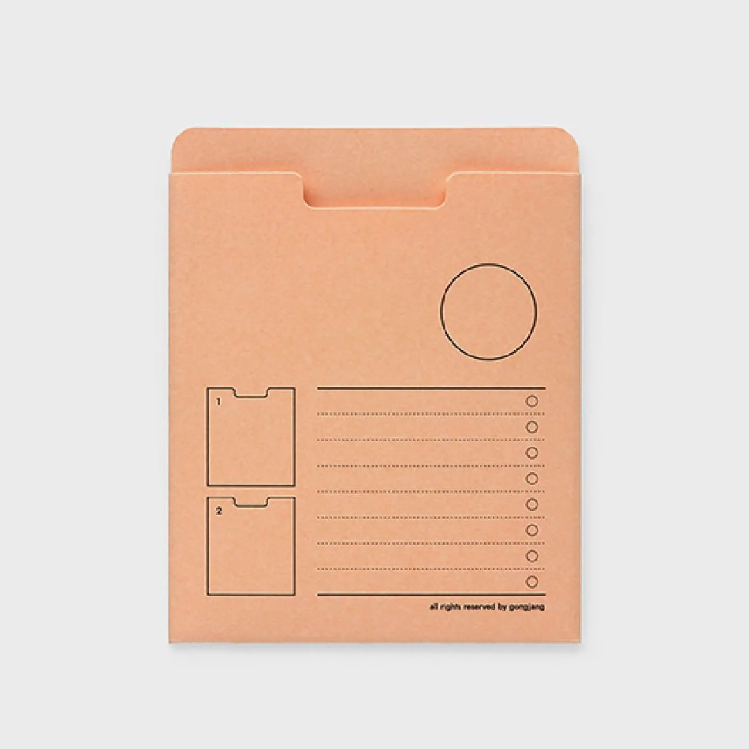 Small Colorful Archiving Pocket Holder