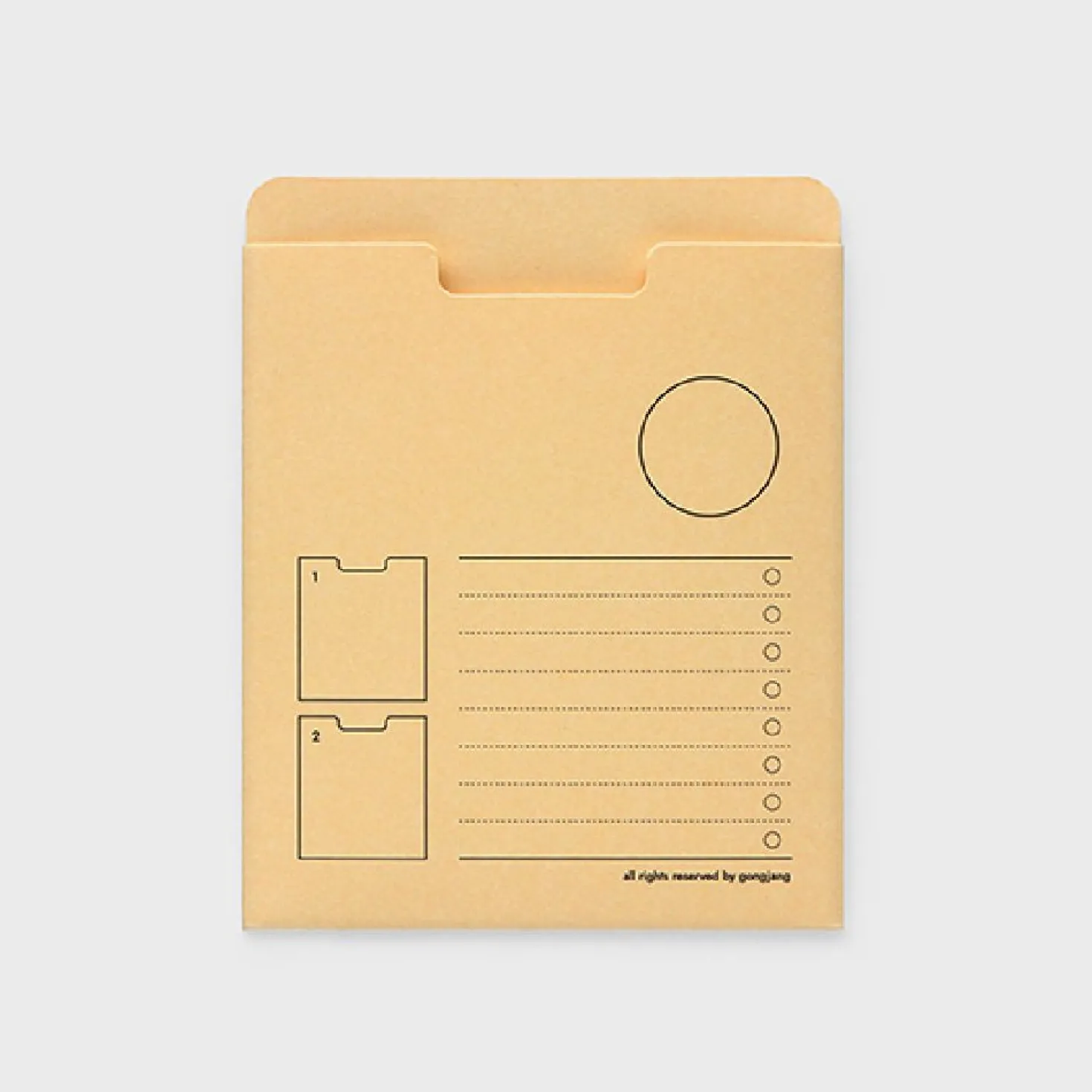 Small Colorful Archiving Pocket Holder