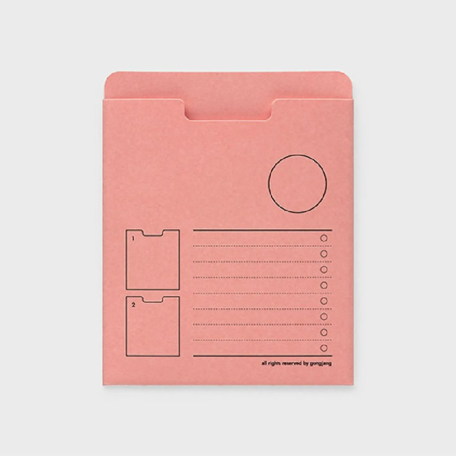 Small Colorful Archiving Pocket Holder